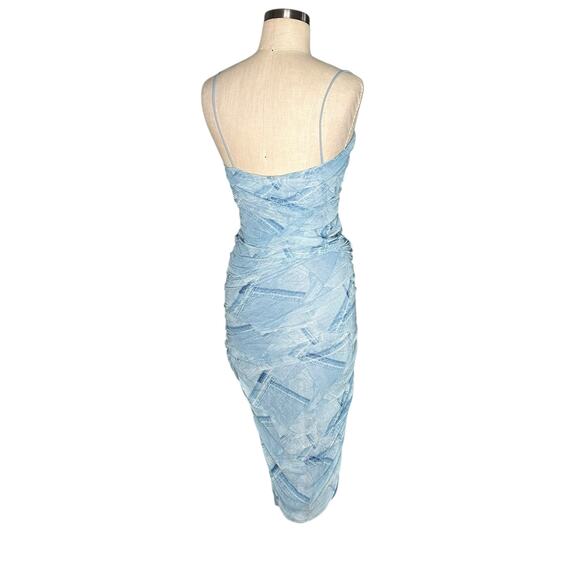 Good American Blue Midi Dress - Picture 4 of 8